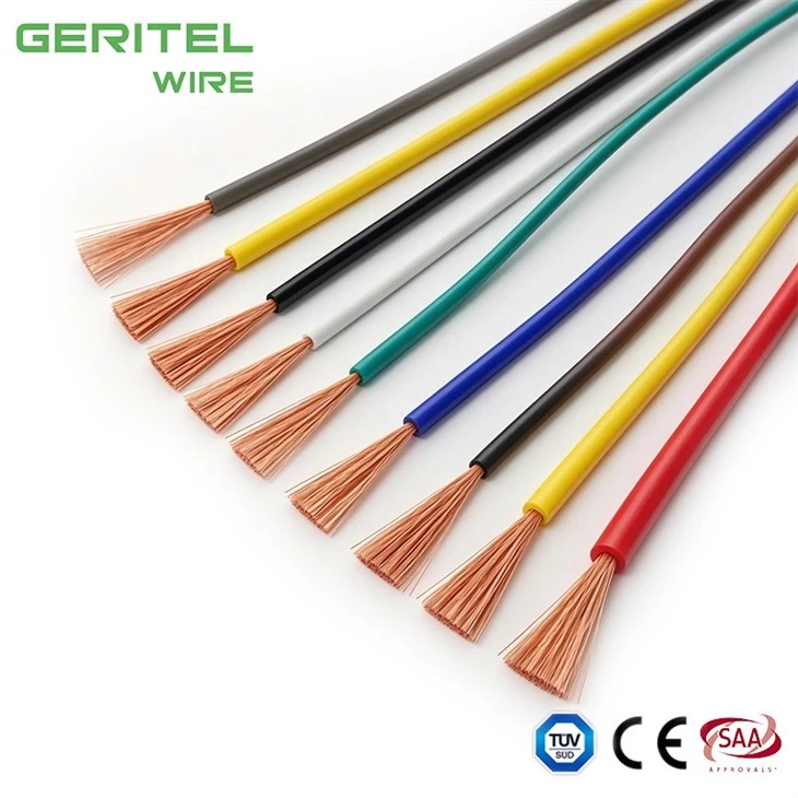 6 Mm² H07V-K Motor Control Panel Wire For Starter And Auxiliary Circuits price